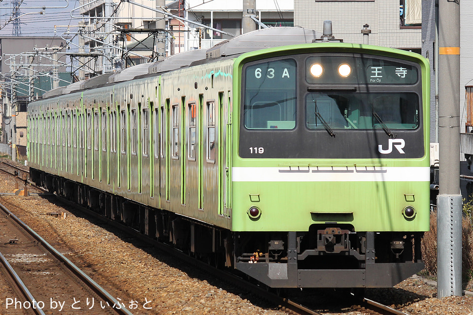 JR西201系ND608編成の編成データ、編成表、ニュース、写真|2nd-train