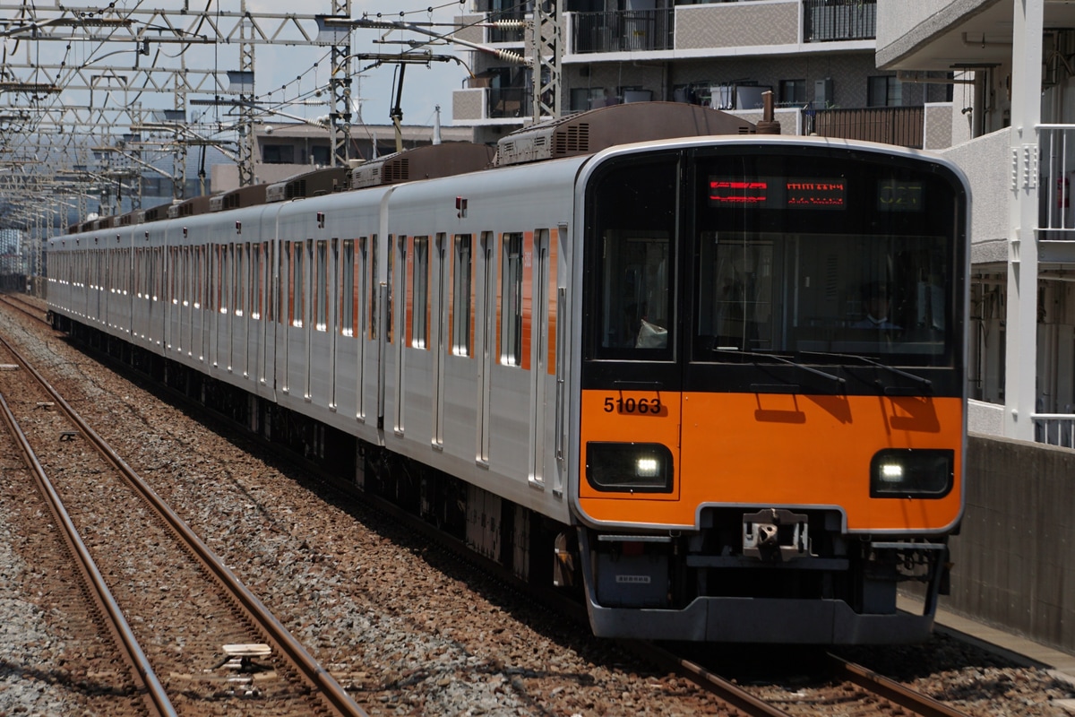 東武鉄道 南栗橋工場 50050型 51063f