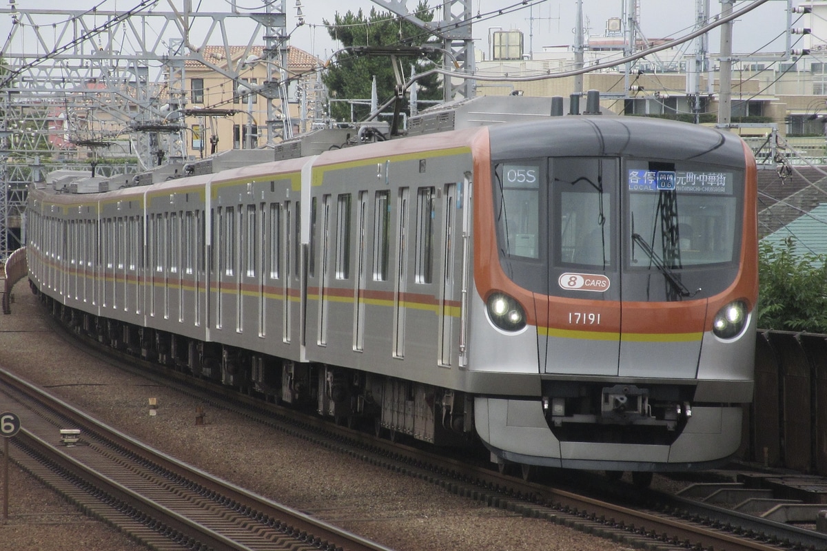 東京メトロ 和光検車区 17000系 17191F