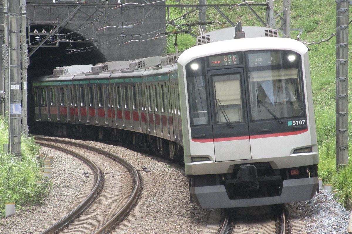 東急電鉄 長津田検車区 5000系 5107F