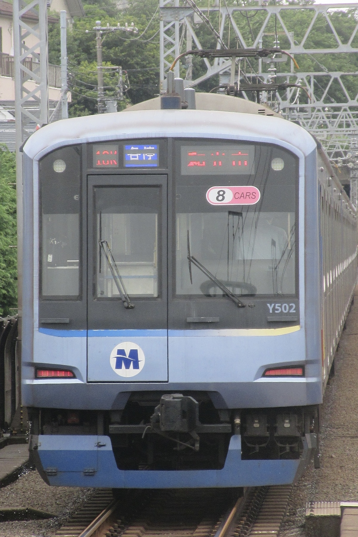 横浜高速鉄道 元住吉検車区 Y500系 Y512F