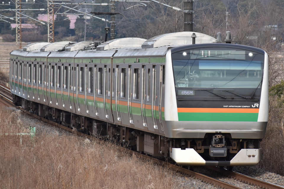 JR東日本 E233系 ヤマU223編成の写真