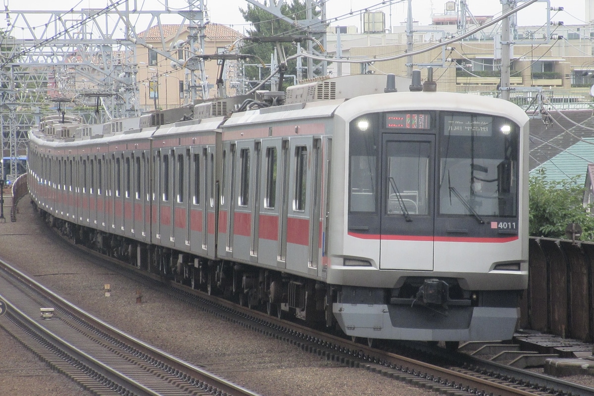東急電鉄 元住吉検車区 5050系 4111F
