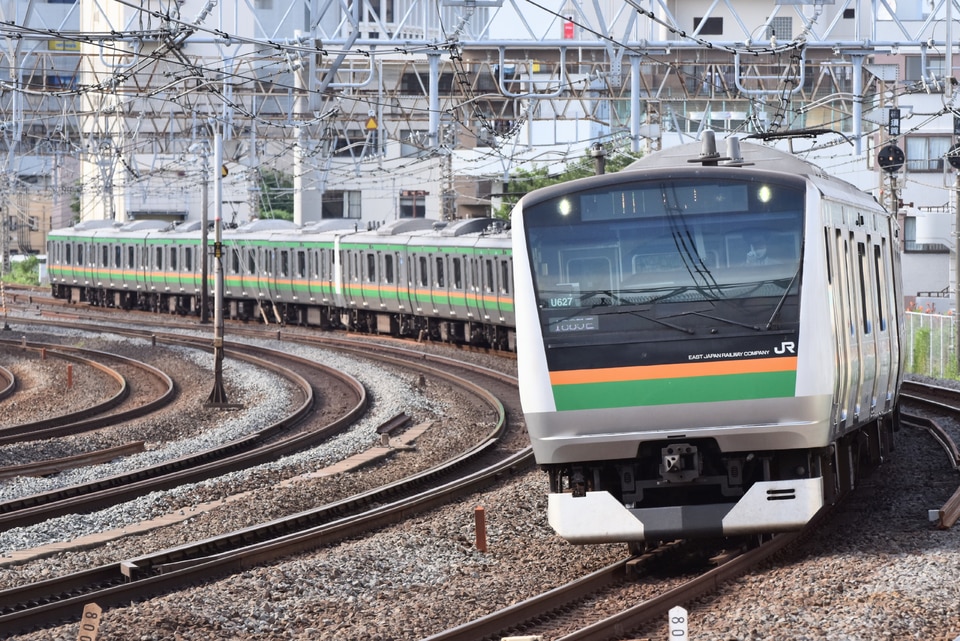 JR東E233系ヤマU627編成<br class="br-sp" />(U627編成)の写真