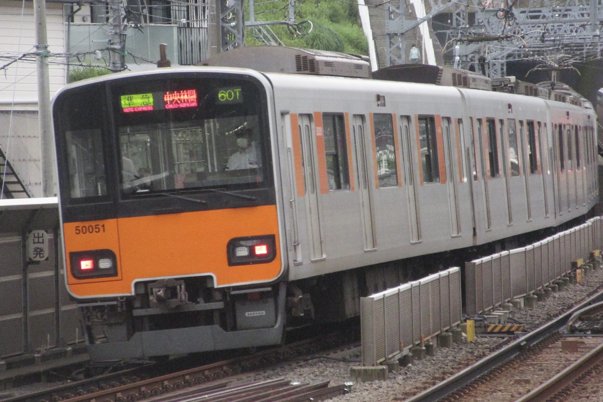 東武鉄道 南栗橋車両管区 50050系 51051F