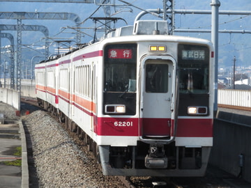 会津鉄道 田島車両基地 6050系 61201F