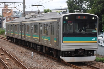 JR東日本 中原電車区 205系 ナハワ2編成