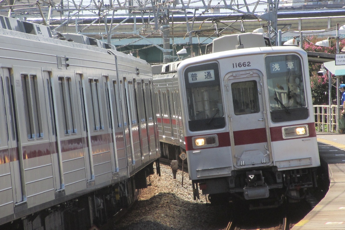 東武鉄道 南栗橋車両管区春日部支所 10030系 11662F