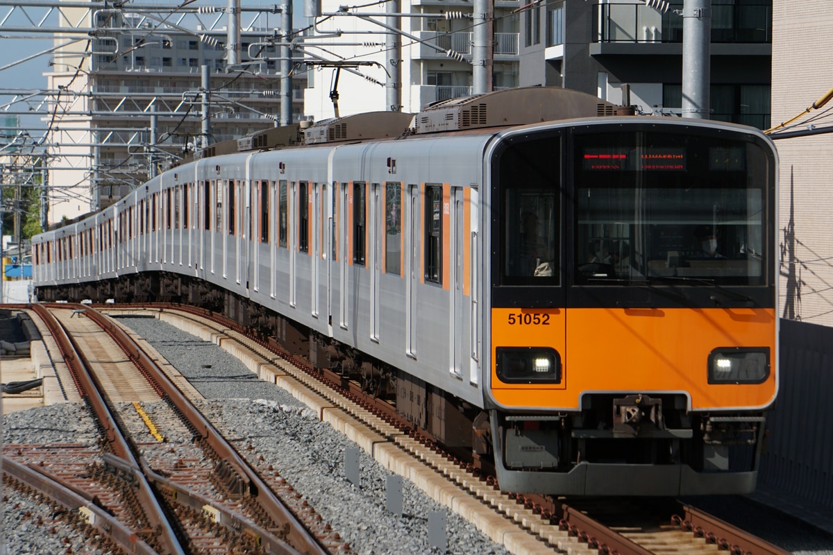 東武鉄道 南栗橋工場 50050型 51052f