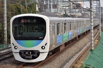 西武鉄道 武蔵丘車両基地 30000系 38111F