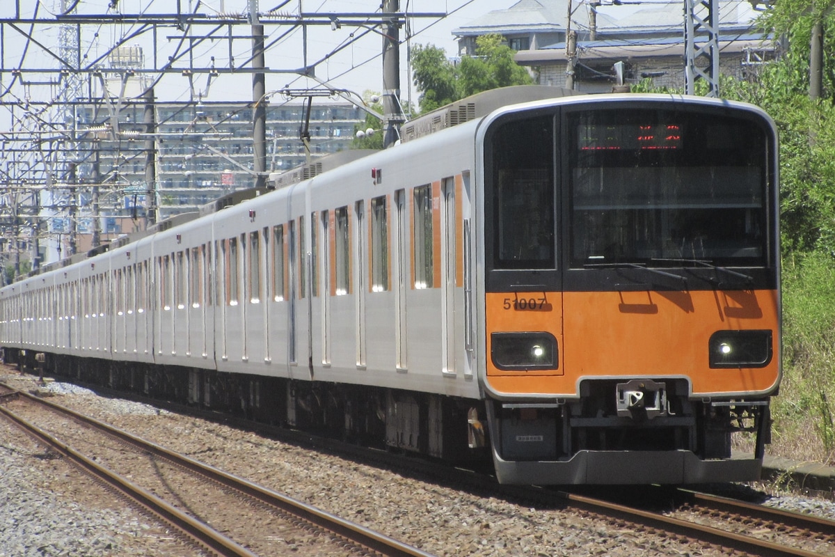 東武鉄道 森林公園検修区 50000系 51007F