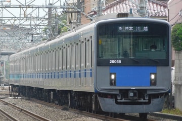 西武鉄道 南入曽車両基地 20000系 20155F