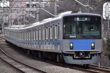 西武鉄道 南入曽車両基地 20000系 20155F