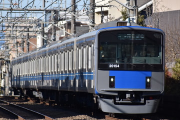 西武鉄道 南入曽車両基地 20000系 20154F