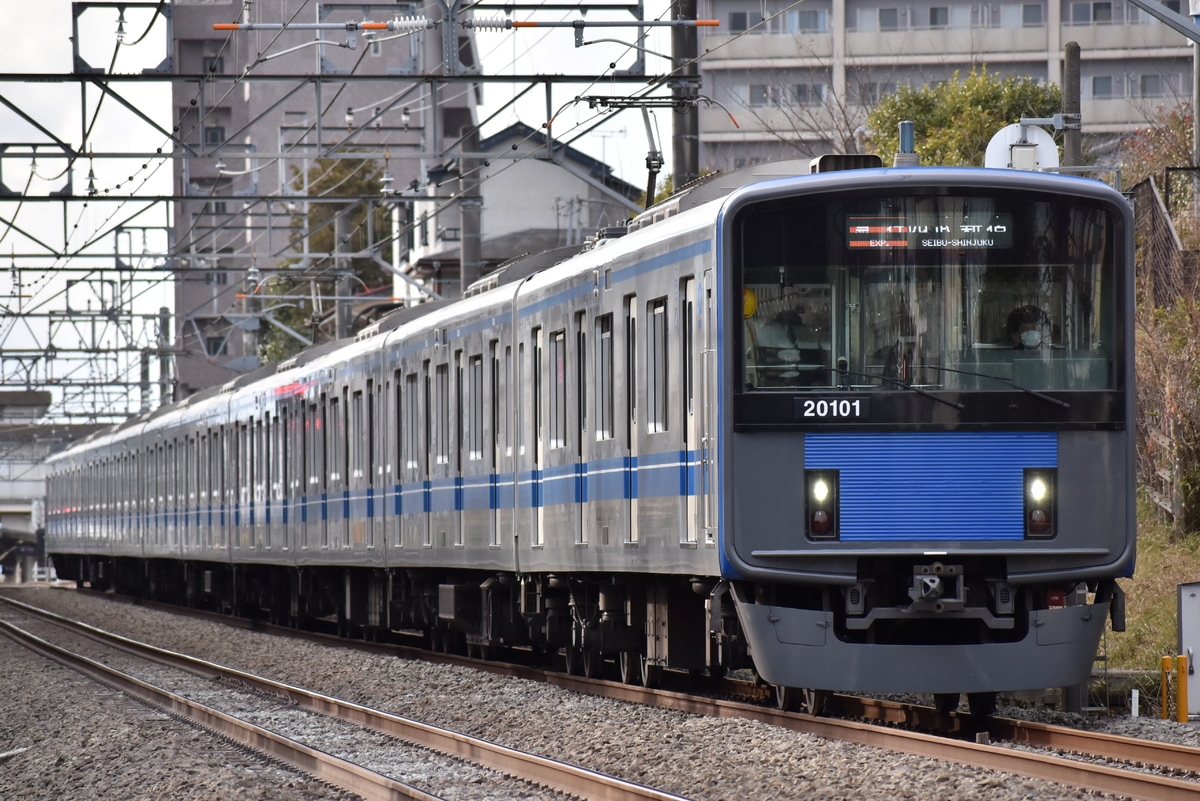 西武鉄道 小手指車両基地 20000系 20101F