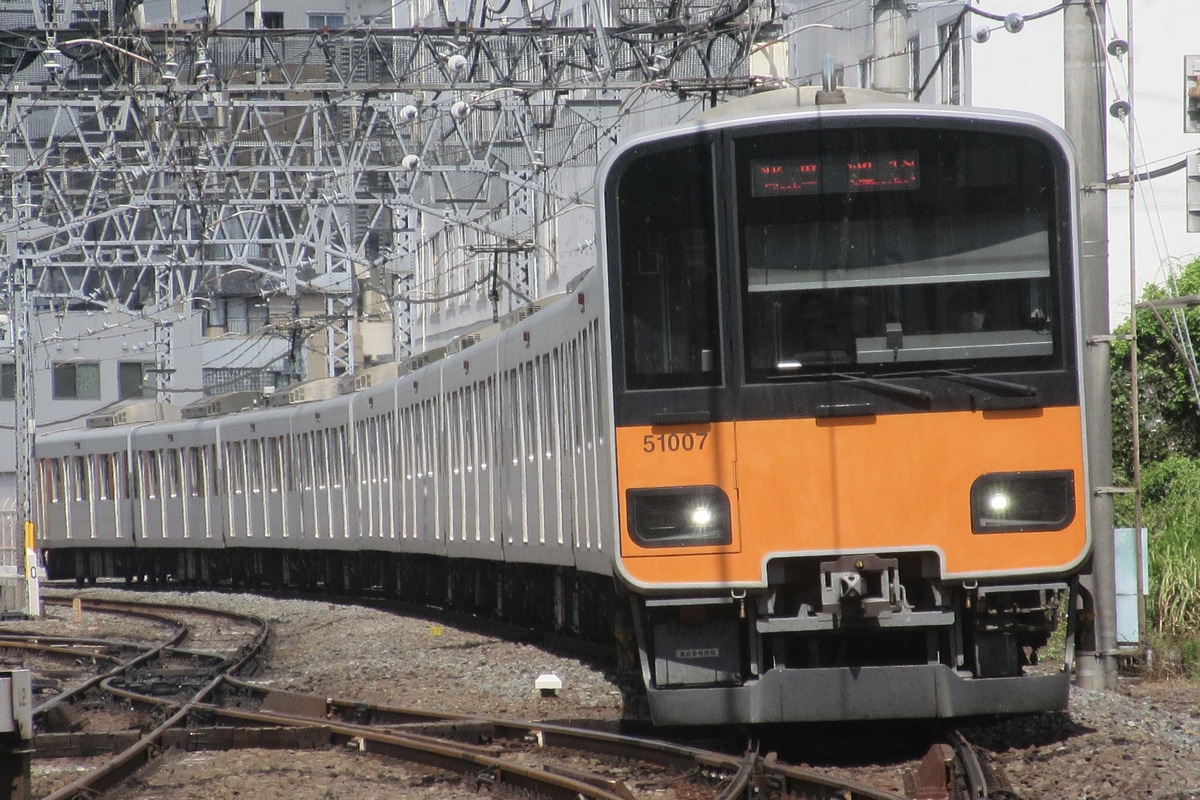 東武鉄道 森林公園検修区 50000系 51007F