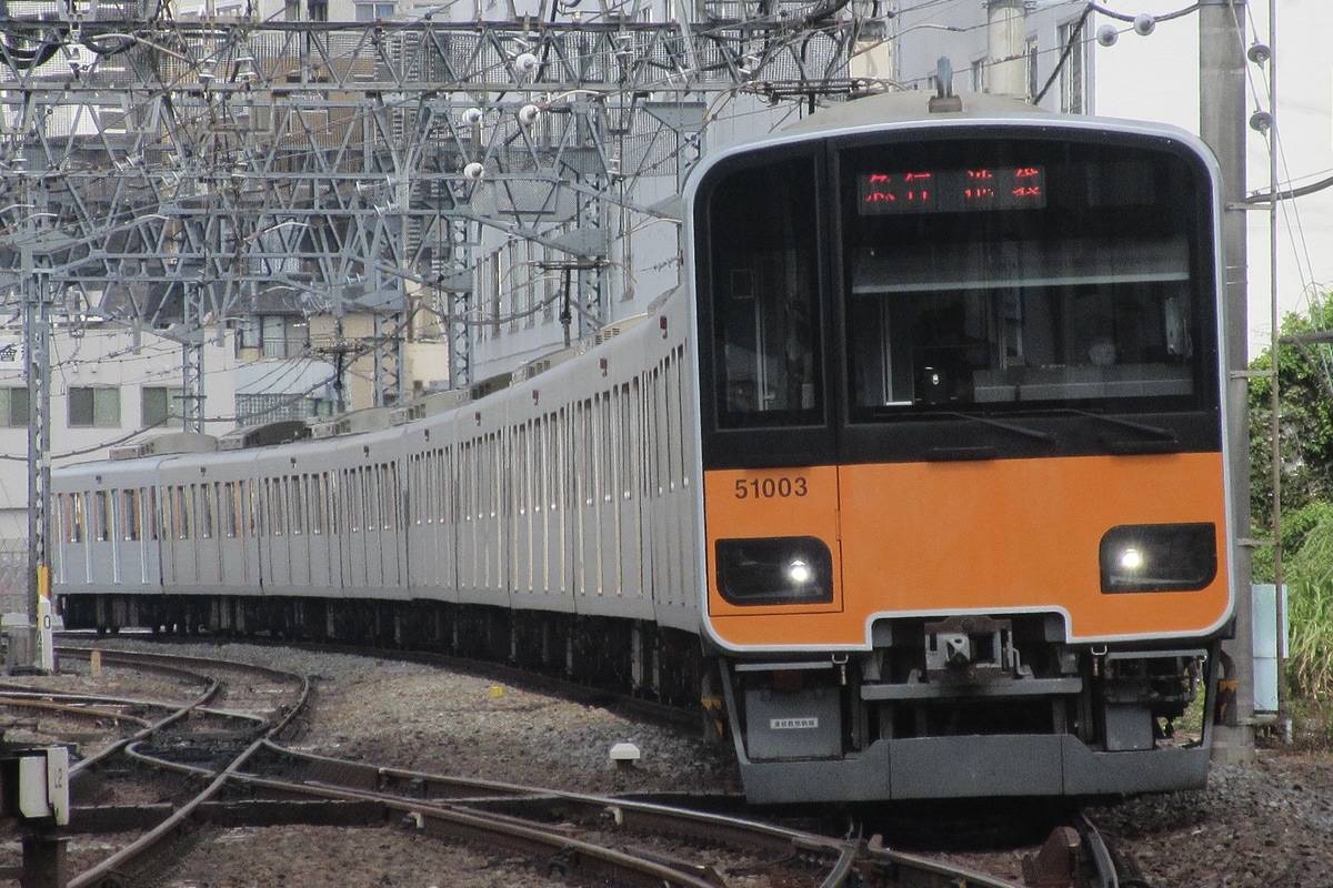 東武鉄道 森林公園検修区 50000系 51003F