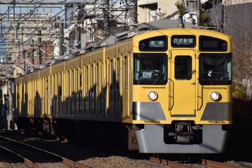 西武鉄道 玉川上水車両基地 2000系 2519F