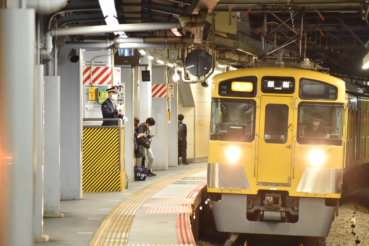西武鉄道 南入曽車両基地 2000系 2461F