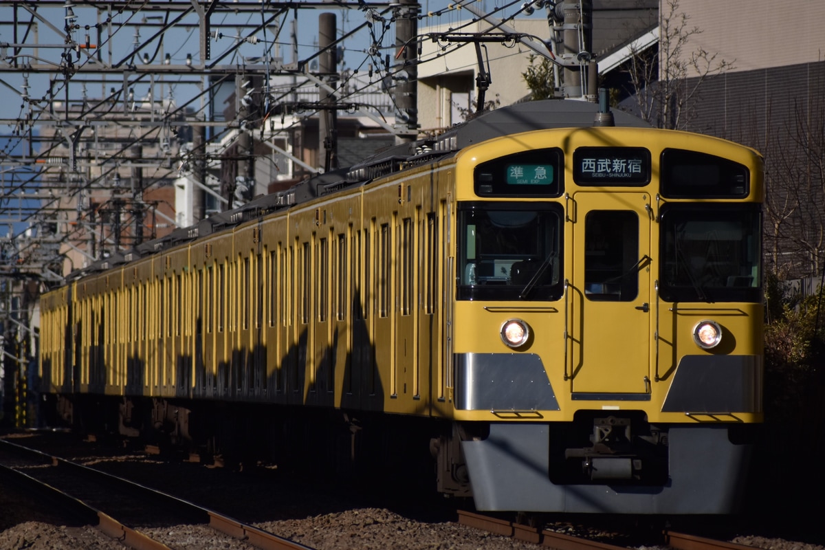 西武鉄道 南入曽車両基地 2000系 2061F