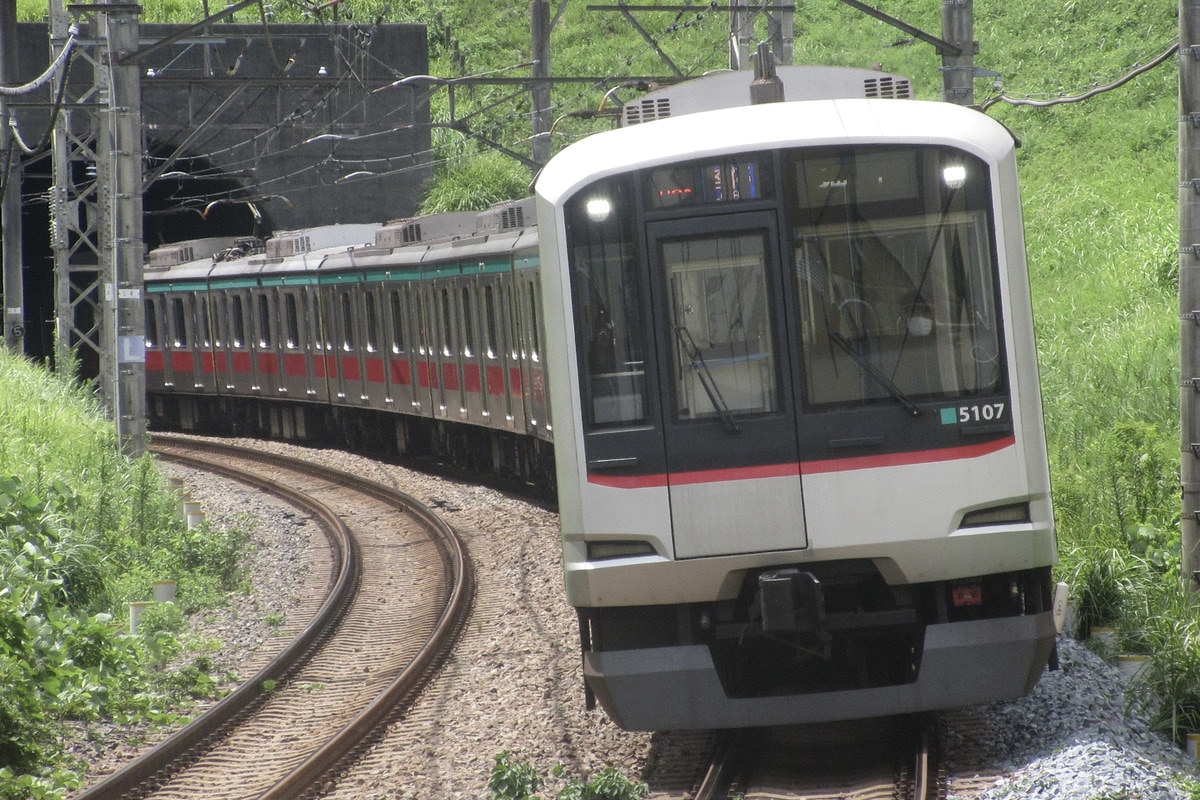 東急電鉄 長津田検車区 5000系 5107F