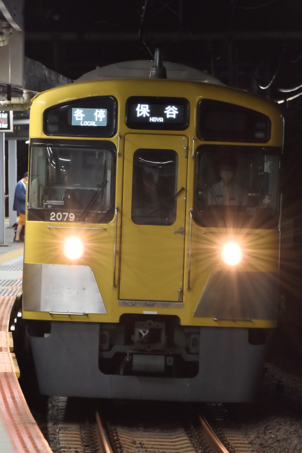 西武鉄道 南入曽車両基地 2000系 2079F