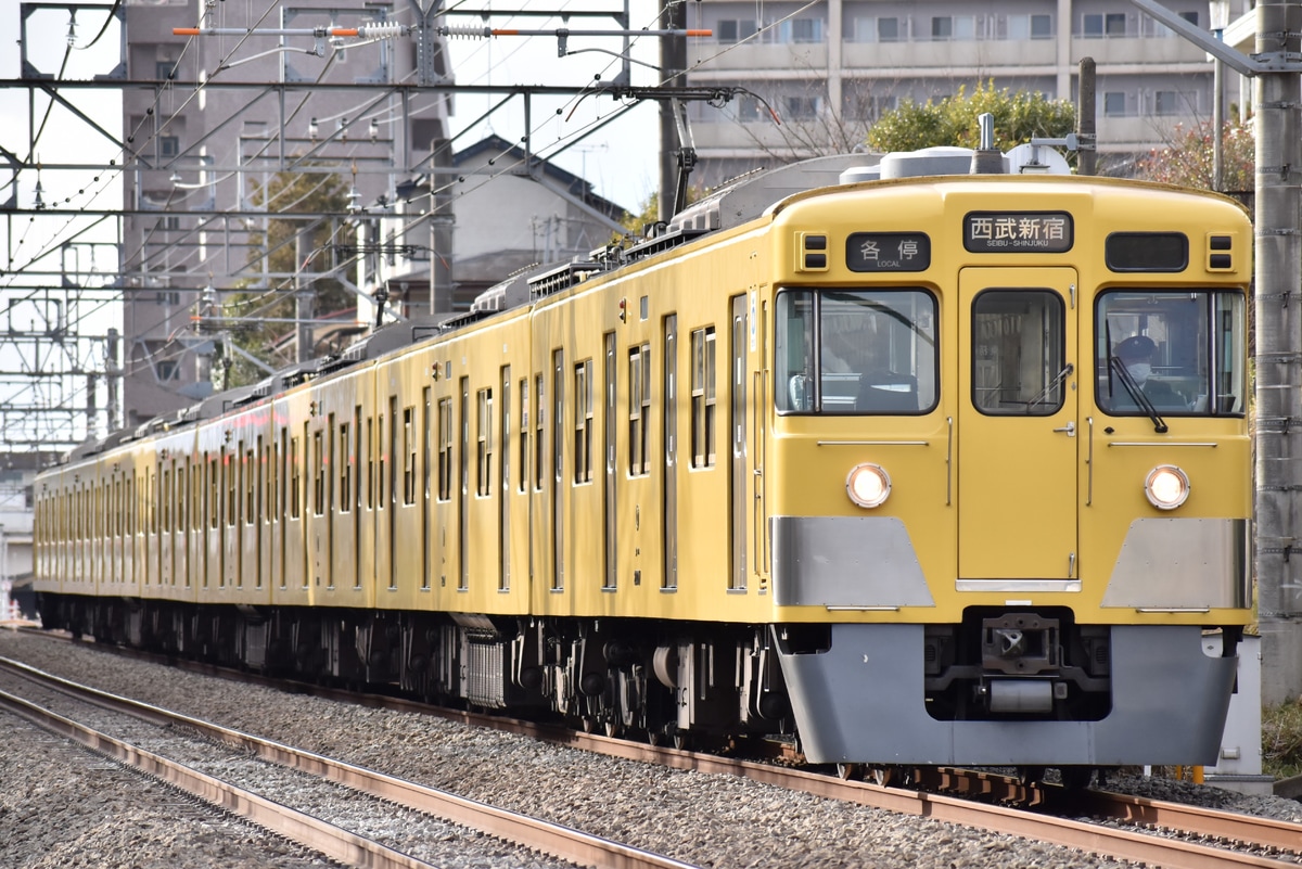 西武鉄道 南入曽車両基地 2000系 2007F