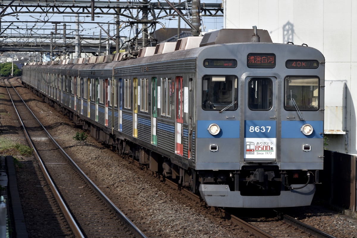 東急電鉄 長津田検車区 8500系 