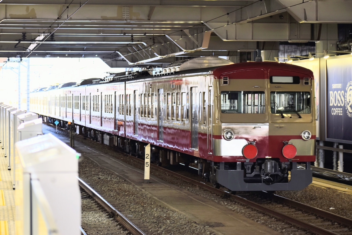 西武鉄道 小手指車両基地 101系 1247F