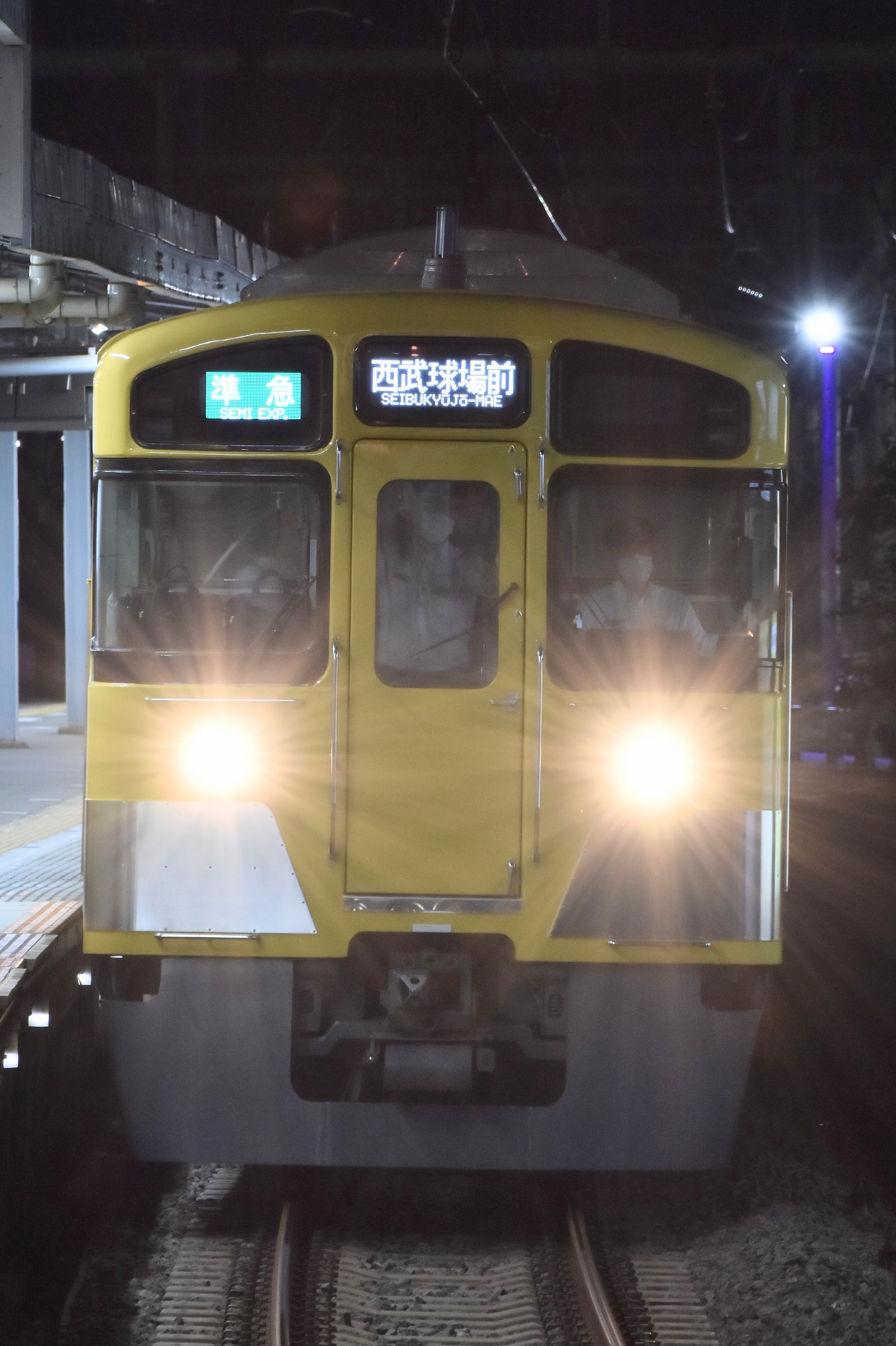 西武鉄道 南入曽車両基地 2000系 2089F