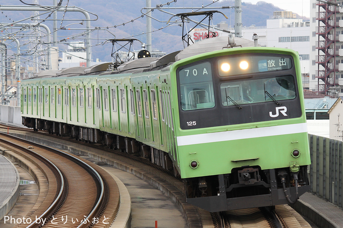 JR西日本  201系 ND610編成