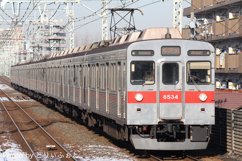東急8500系8634F(8634編成)の編成データ、編成表、ニュース 東急8500系8634F(8634編成)の編成データ、編成表、ニュース