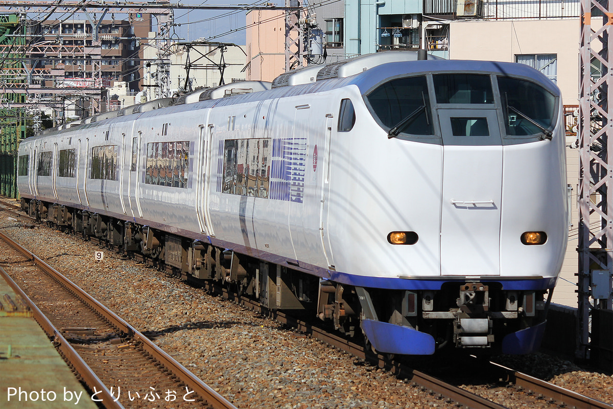 JR西日本  281系 HA607編成