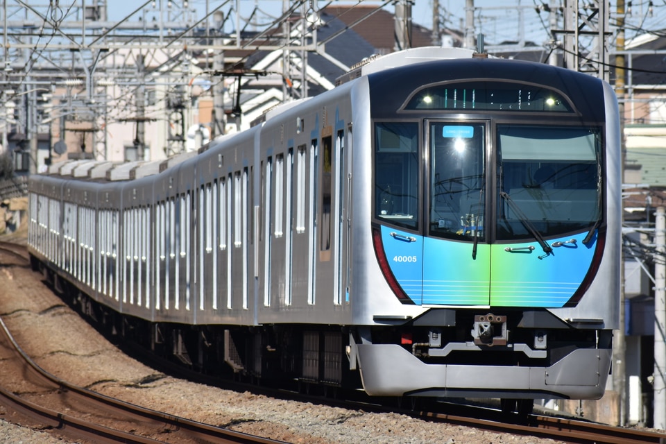 西武40000系40105F<br class="br-sp" />(40105編成)の写真