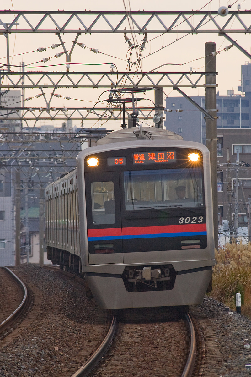 京成電鉄 宗吾車両基地 3000形 3023F