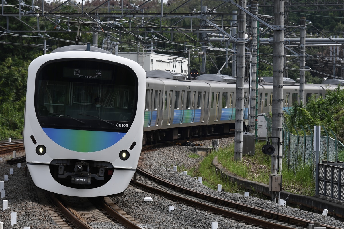 西武鉄道 武蔵丘車両検修場 30000系 38105F