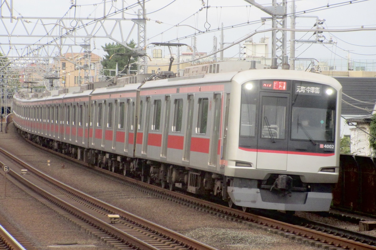 東急電鉄 元住吉検車区 5050系 4102F