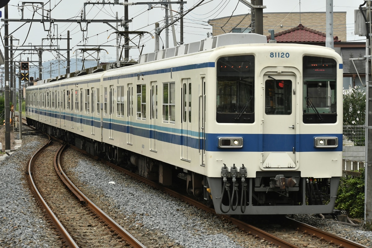 東武鉄道  8000系 81120F