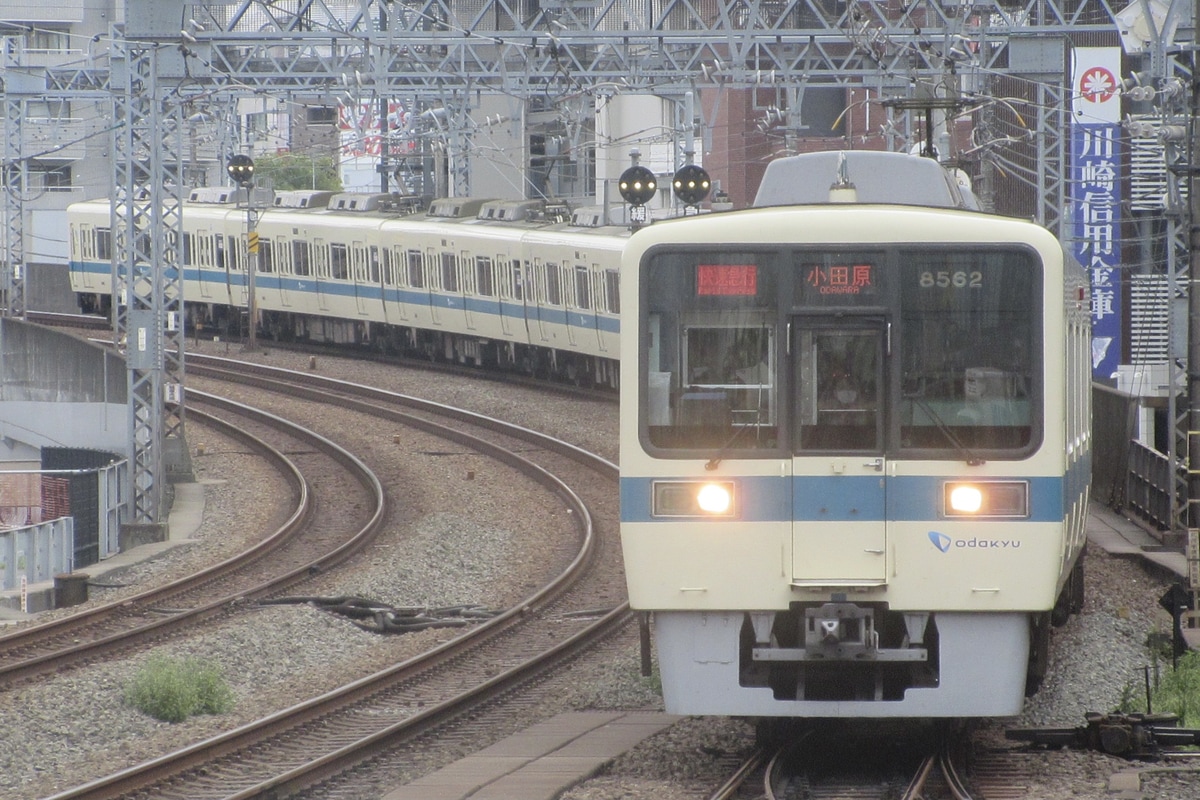 小田急電鉄 海老名検車区 8000形 8262F