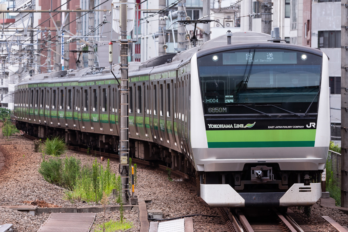 JR東日本 鎌倉車両センター東神奈川派出所 E233系 H004編成