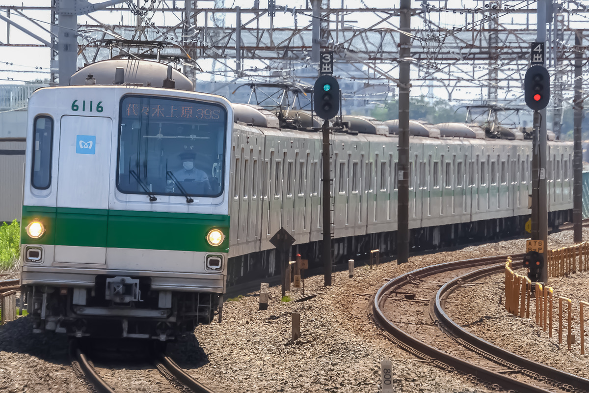 東京メトロ  6000系 6116F