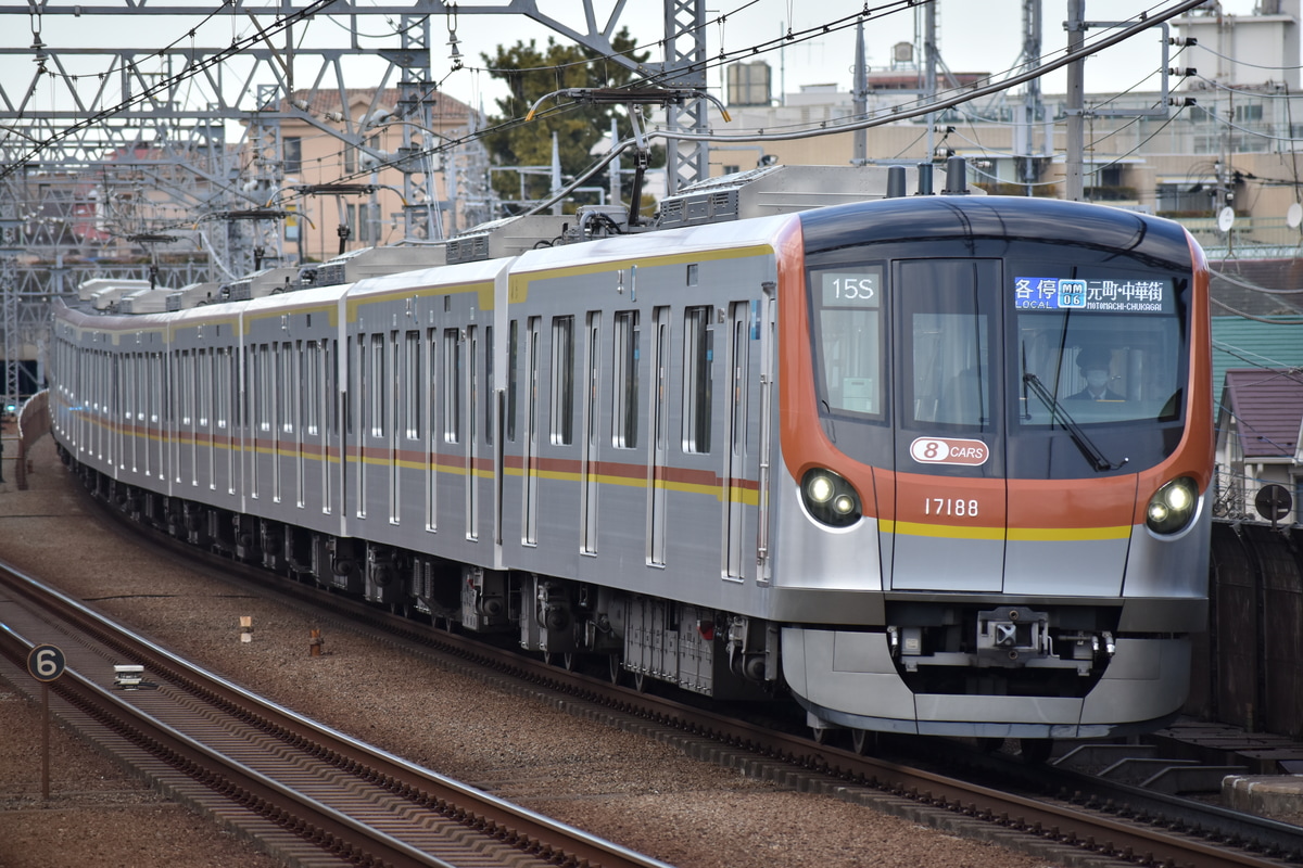 東京メトロ 和光検車区 17000系 17188F