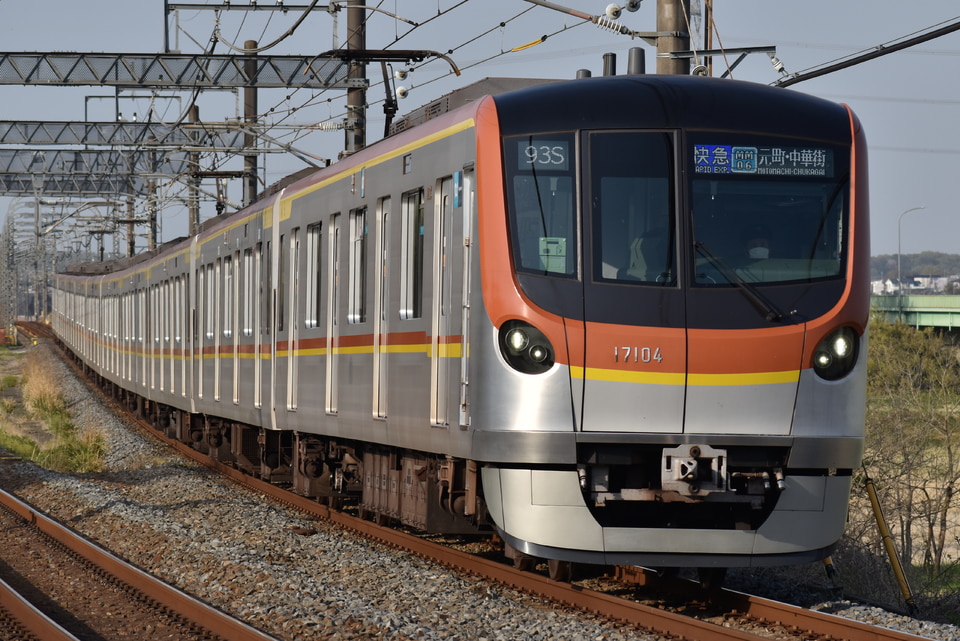 メトロ17000系17104F<br class="br-sp" />(17104編成)の写真