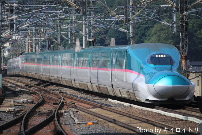 新幹線総合車両センターE5系U22編成を福島駅で撮影した写真