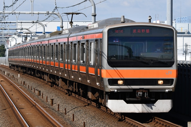 京葉車両センターE231系ケヨMU5編成を越谷レイクタウン駅で撮影した写真