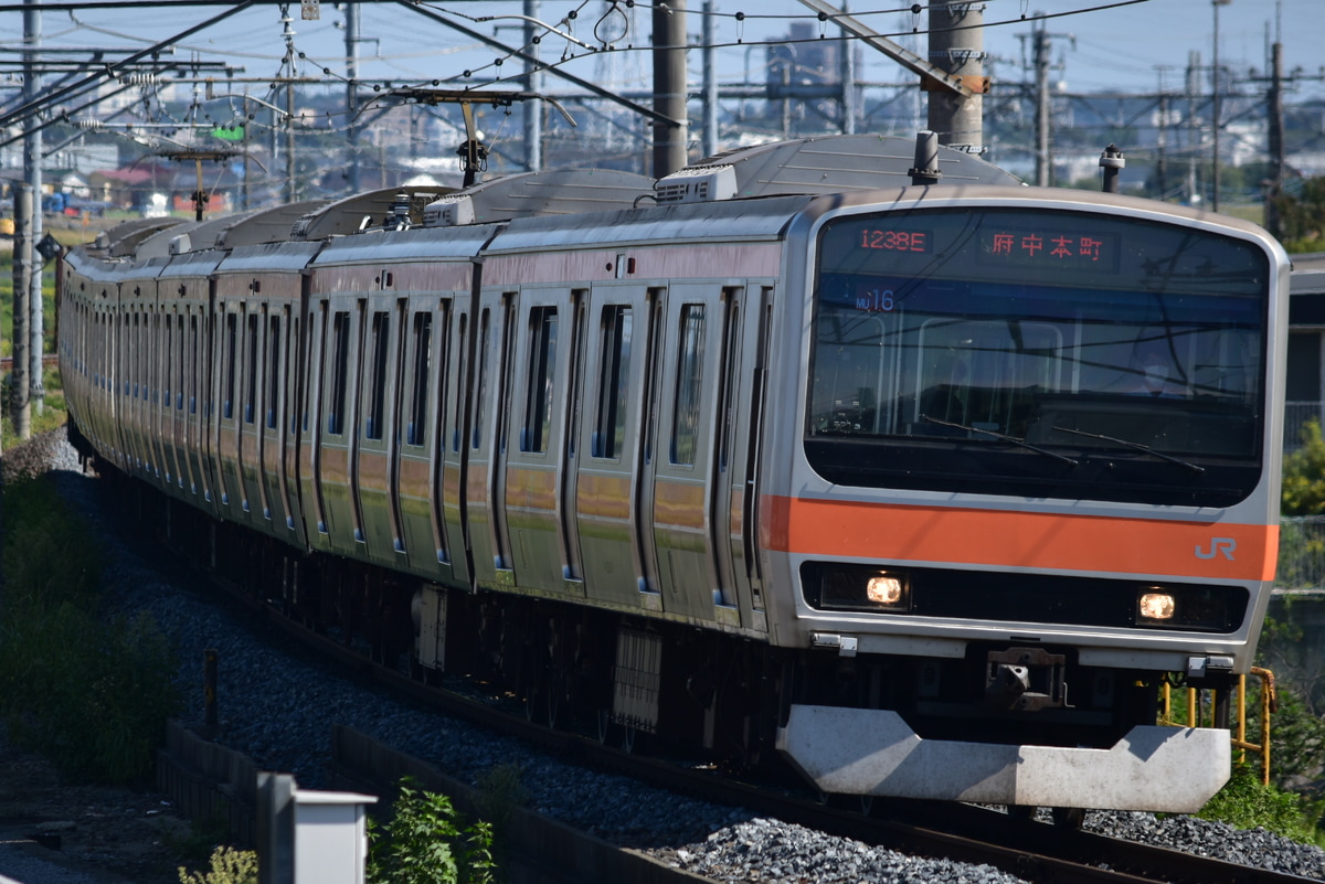 JR東日本  E231系 MU16編成