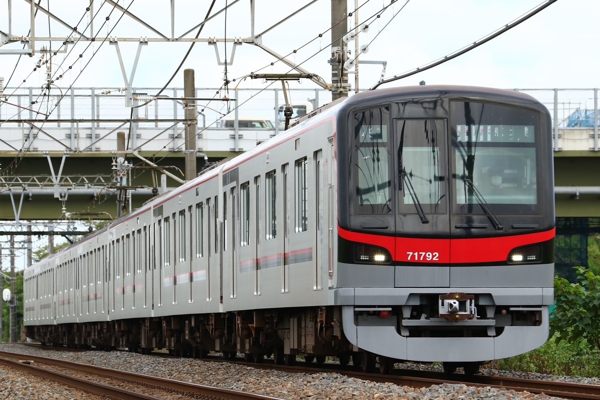 東武鉄道 南栗橋車両管区春日部支所 70090型 71792編成