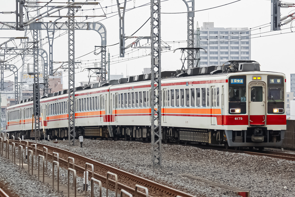 東武鉄道  6050系 6175F