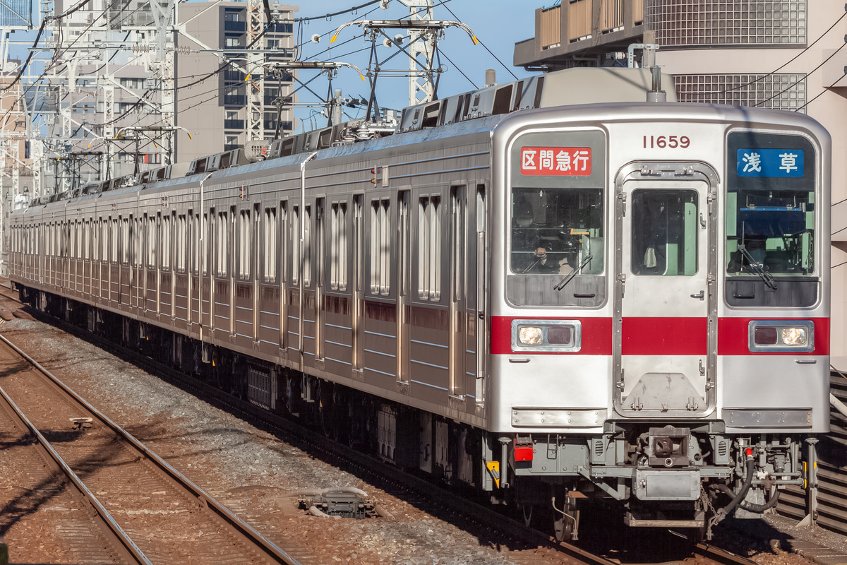東武鉄道  10030系 11659F