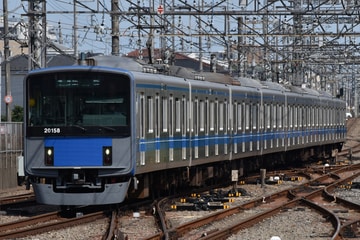 西武鉄道 武蔵丘車両基地 20000系 20158F
